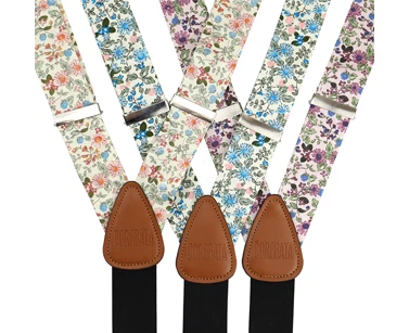 floral suspender floral suspender