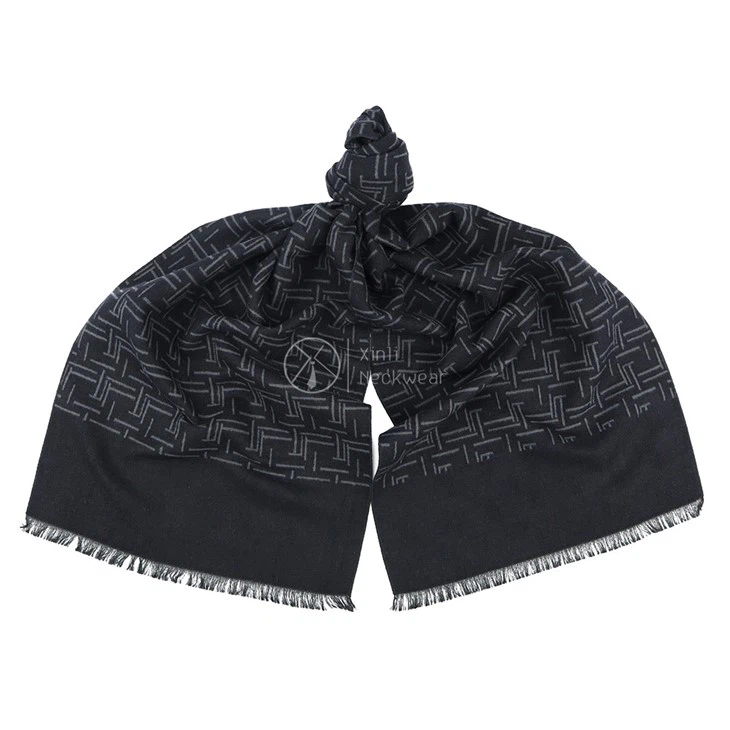 Fringe Virgin Wool Scarf